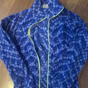 Columbia Women's Patterned Blue Ski Jacket